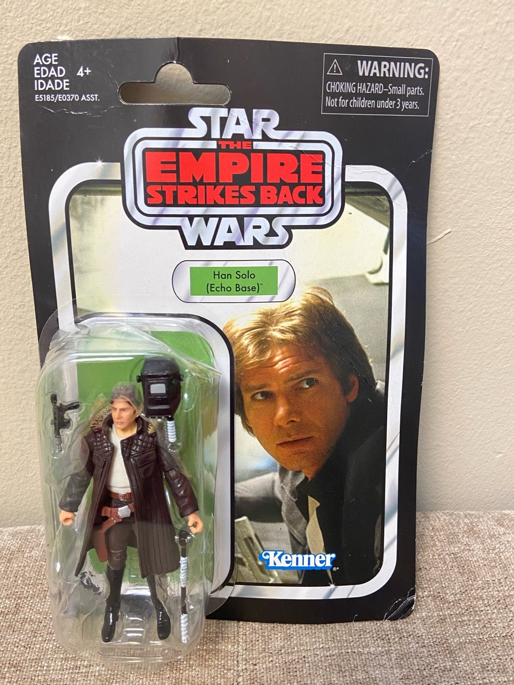 ⁠Star Wars The Vintage Collection Han Solo Echo Base Action Figure Kenner Hasbro